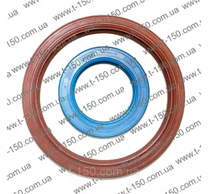 Комплект сальников коленвала Т-150, МАЗ, ЯМЗ 236/238/7511, (64х95/140х170), силикон Комплект сальников коленвала Т-150, МАЗ, ЯМЗ 236/238/7511, (64х95/140х170), силикон