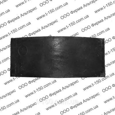 Колодка тормоза (накладка) Т-150, серая, 125.38.102